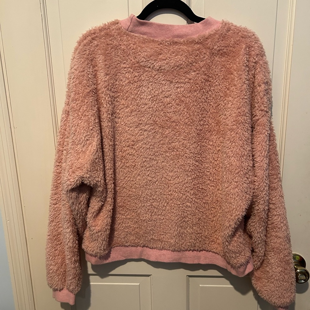 Southern Marsh blush pink fuzzy sweatshirt - SIZE 1 - Picture 5 of 5